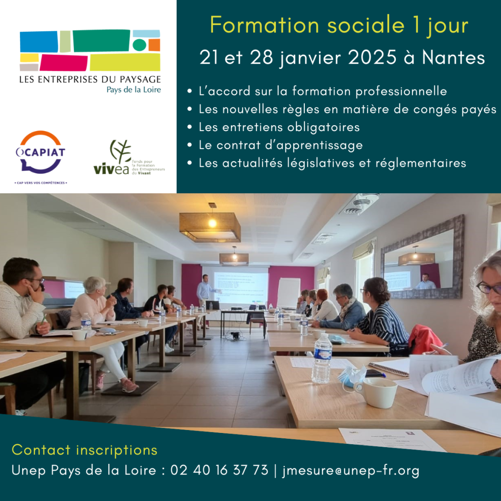 Visuel formation actualité sociale Nantes 2025