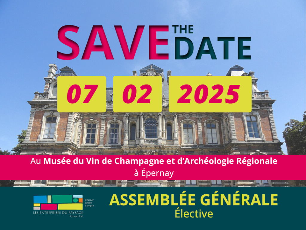 Save the Date Assemblée Générale Élective 2025